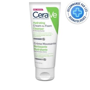 CeraVe Crème Moussante Nettoyante Hydratante 100ML