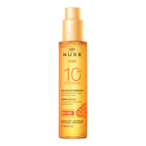 NUXE Huile Solaire Bronzante Faible Protection SPF10 visage et corps
