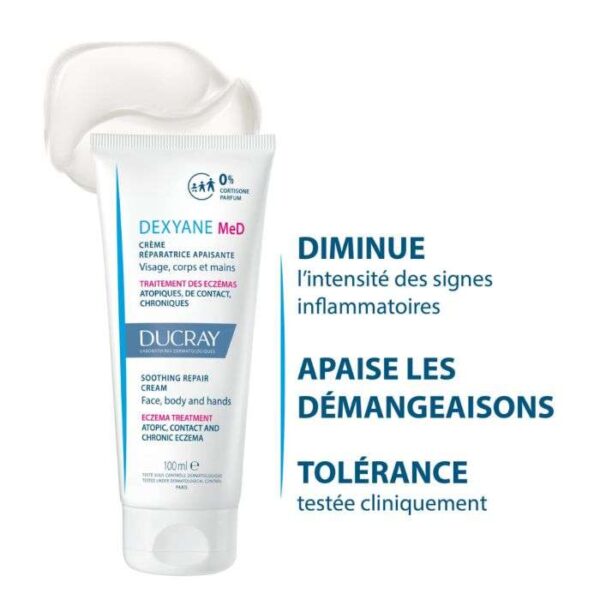 DUCRAY DEXYANE MED CREME REPARATRICE APAISANTE 100ML