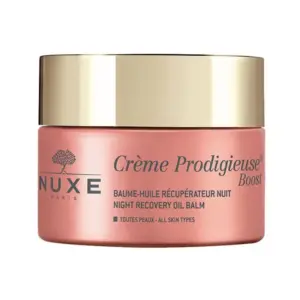 NUXE CRÈME PRODIGIEUSE BOOST Baume-Huile Récupérateur Nuit 50 Ml
