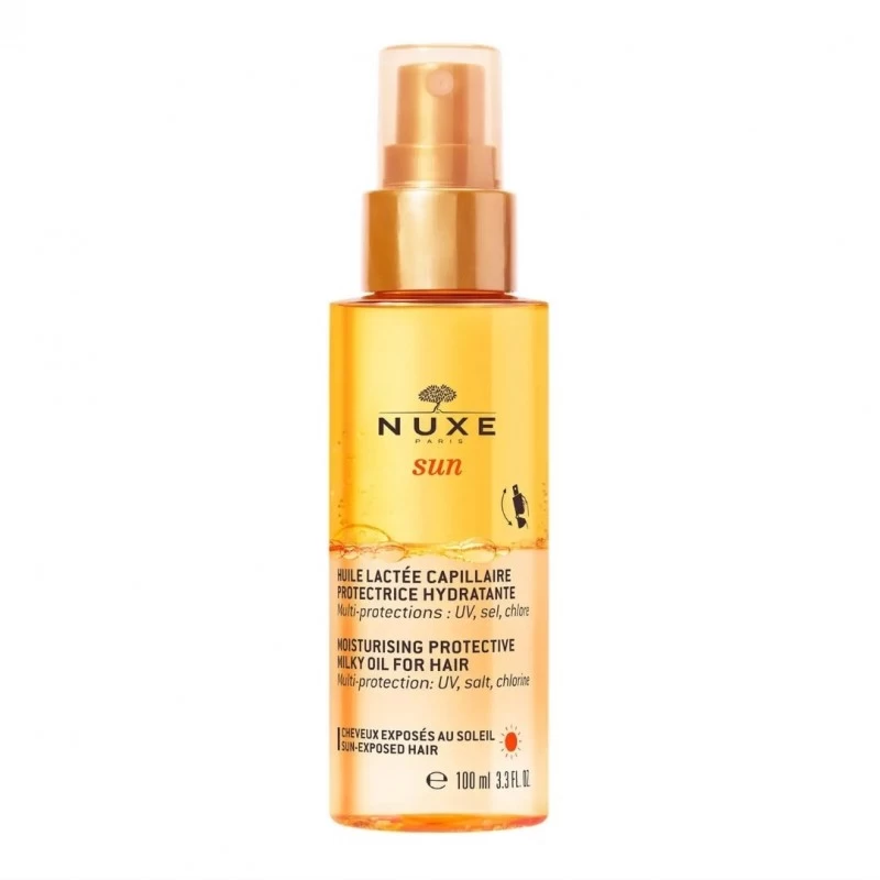 NUXE SUN Huile Lactée Capillaire Protectrice Hydratante
