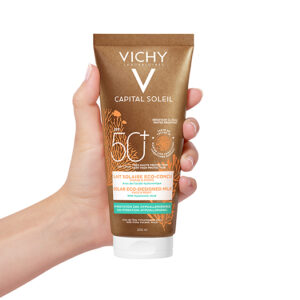 Vichy Capital Soleil Lait Solaire Eco-Conçu Tous Types de Peaux | 200ml