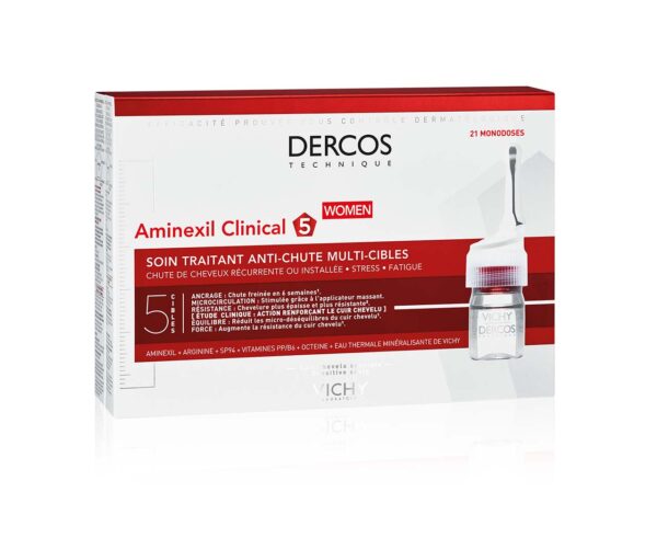 Vichy Dercos Aminexil Clinical Cure Anti-Chute Femmes 21 Ampoules | 21 x 6ml