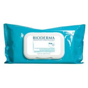 BIODERMA ABCDERM H2O 60 LINGETTES NETTOYANTES