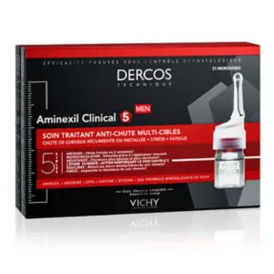 Vichy Dercos Aminexil Clinical Cure Anti-Chute Hommes 21 Ampoules | 21 x 6ml