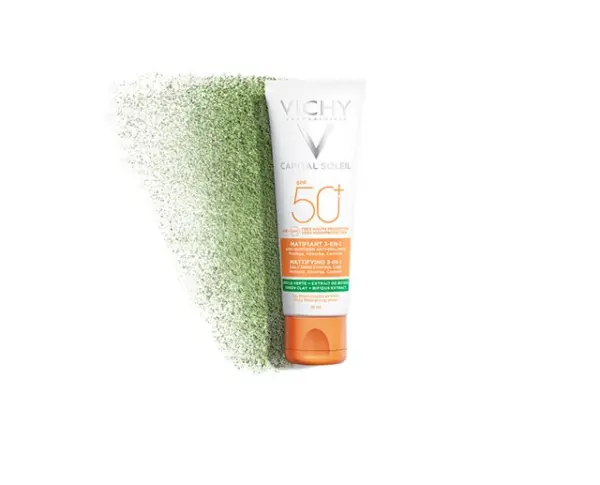 Vichy Capital Soleil Crème Solaire Matifiante 3en1 SPF50+ Peau Mixte Acnéique | 50ml