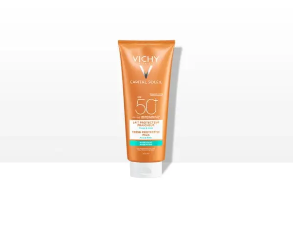 VICHY CAPITAL SOLEIL LAIT PROTECTEUR HYDRATANT INVISIBLE 200 ML SPF 50+