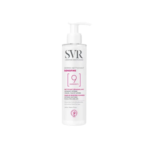 Sensifine Dermo-Nettoyant – Soin Nettoyant Pour Peaux Sensibles et Intolérantes