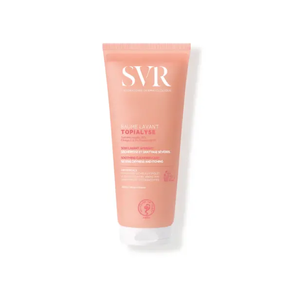 TOPIALYSE Baume Lavant - Nettoyant Ultra-Nourrissant pour Peaux Très Sèches et Atopiques