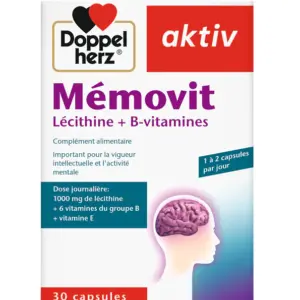 DOPPELHERZ ACTIV MEMOVIT LECITHINE+VITAMINES B 30 CPS