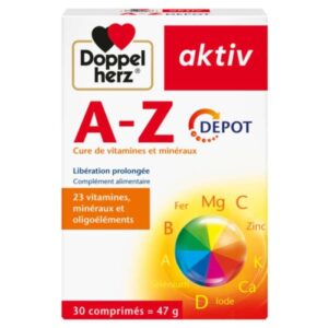 DOPPELHERZ ACTIV A-Z 30 COMPRIMES