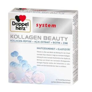 DOPPELHERZ KOLLAGEN BEAUTY COLLAGEN PEPTIDES+BIOTIN+ZINC 10 FLACON
