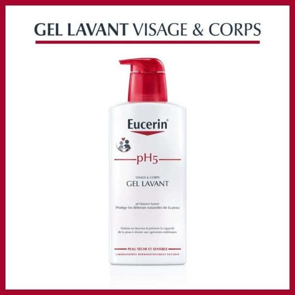 EUCERIN PH5 GEL LAVANT 400 ML