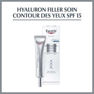 EUCERIN HYALURON FILLER 3 EFFECT SOIN CONTOUR YEUX SPF 15 /15 ML