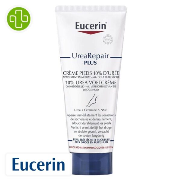 EUCERIN  UREA REPAIR PLUS CREME PIEDS 10% D'UREE 100 ML