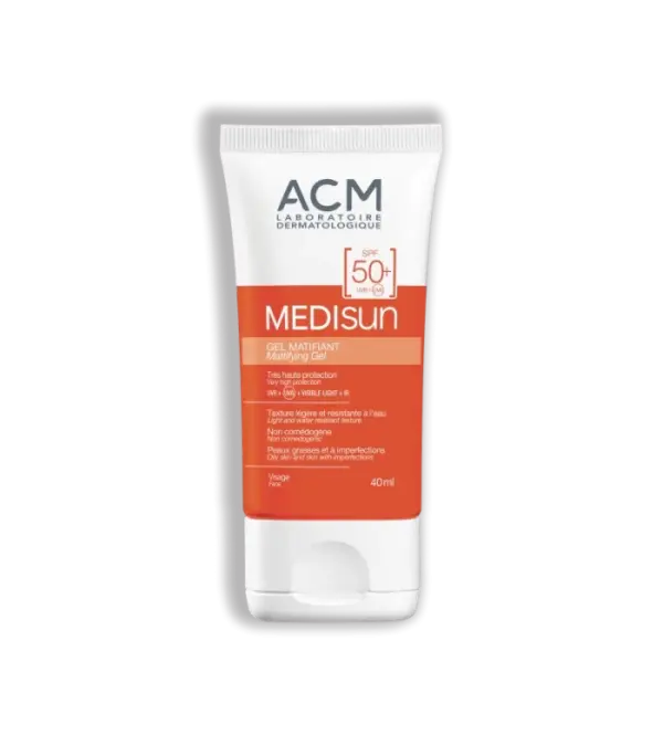 ACM MEDISUN GEL MATIFIANT ECRAN SOLAIRE SPF 50