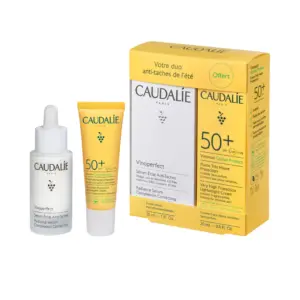 CAUDALIE PACK VINOPERFECT SERUM ECLAT ANTI TACHE 30 ML+VINOSUN PROTECT