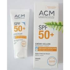 ACM CREME SOLAIRE TOUS TYPE DE PEAUX 40 ML SPF 50