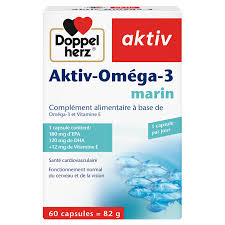 DOPPELHERZ ACTIVE OMEGA 3 60 CPS