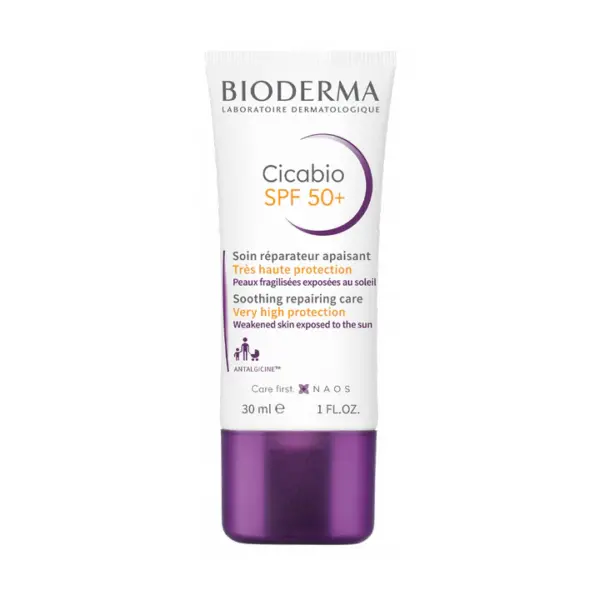 BIODERMA CICABIO SPF 50 SOIN REPARATEUR APISANT 30 ML