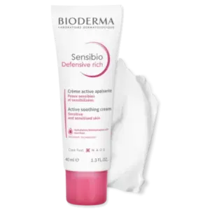 BIODERMA SENSIBIO DEFENSIVE RICH CREME ACTIVE APISANTE 40 ML
