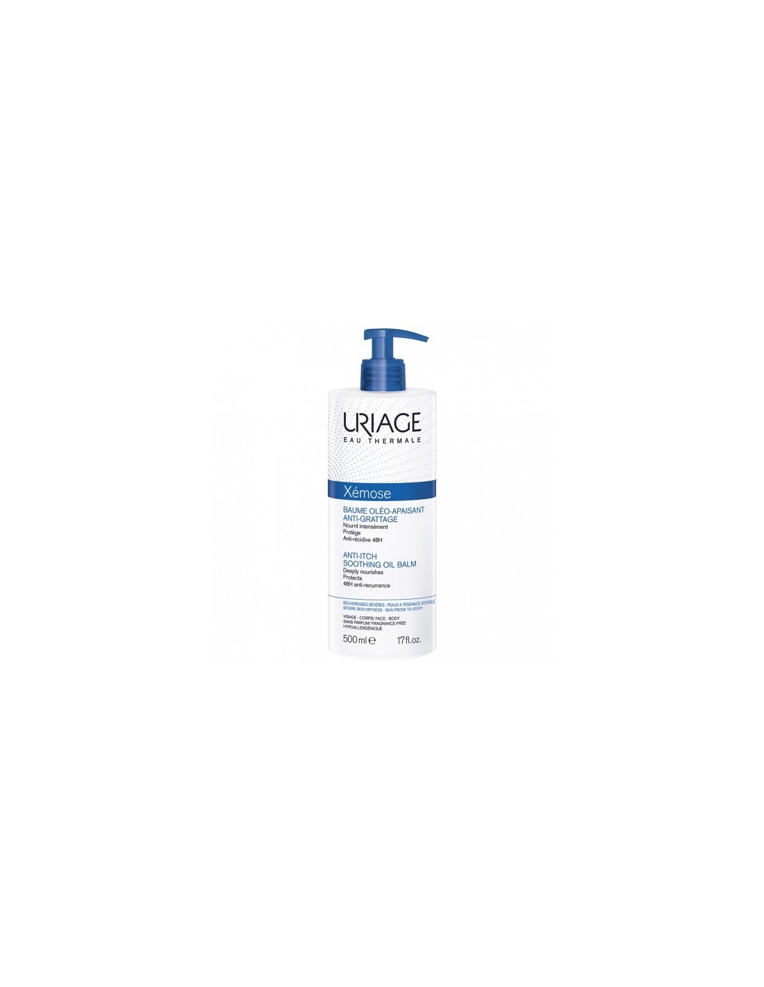 URIAGE XEMOSE BAUME OLEO APISANT ANTI GRATTAGE 500 ML
