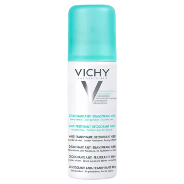 VICHY DEODORANT anti-transpirant 48H aérosol 125 ml